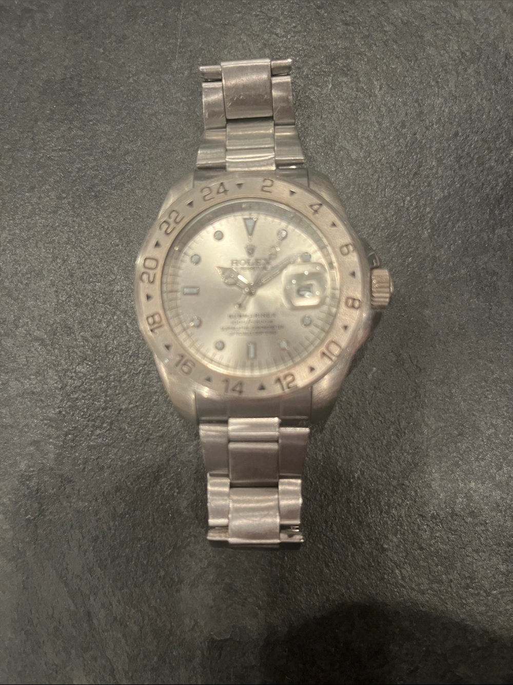 Inspired Silver Dial Stainless Steel Men's Watch